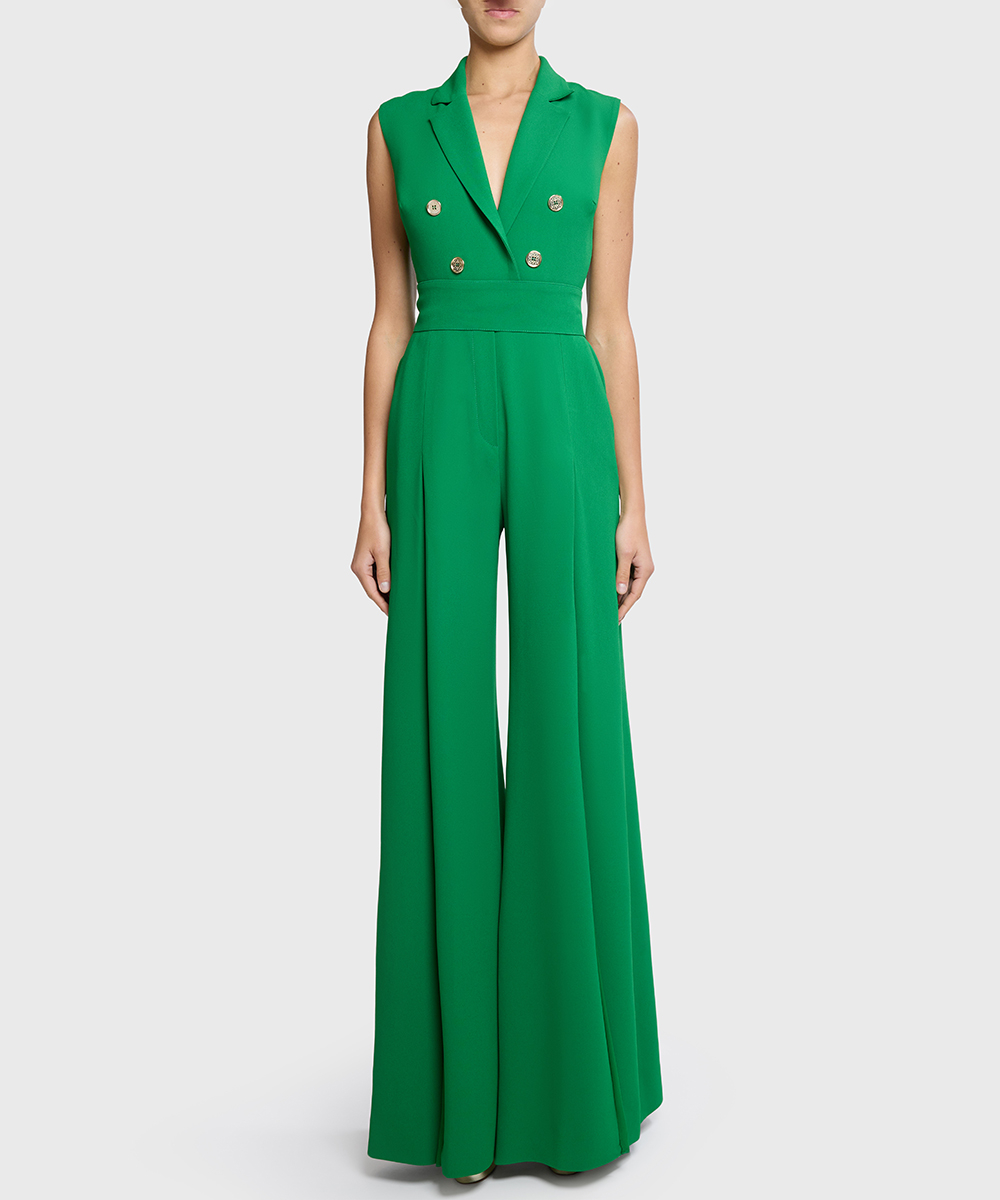 ELIE SAAB Sleeveless Jumpsuit Al Othman Fashion AlOthman Fashion