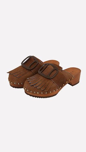 Buckle Front Clogs