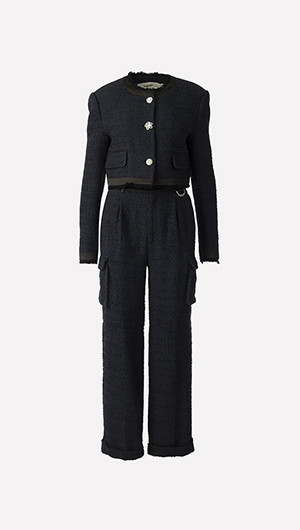 Tweed Crop Jacket & Pants