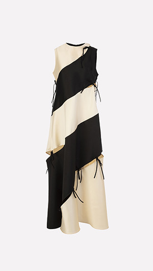 Sofra Striped Dress