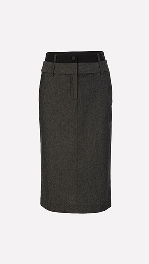 Dorcas Contrast Band Skirt