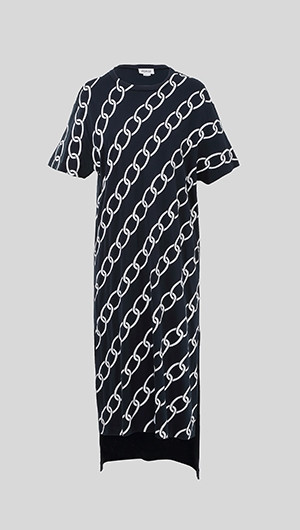 Rope Print Midi T-Shirt Dress - delisted 19.09.23