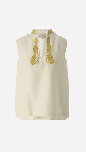 Rhea Embroidered Top