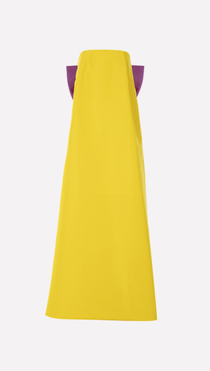 Elma Contrast Bow Gown