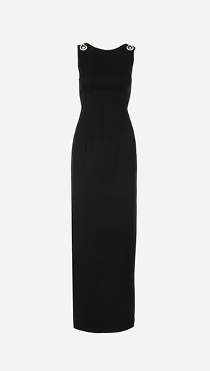 Backless Column Gown