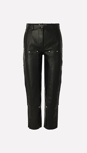 Work Soft Leather Pants