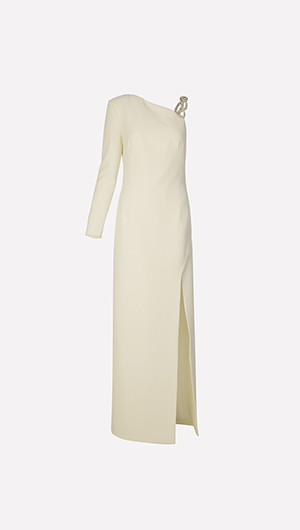 Dorry Crystal Chain Gown