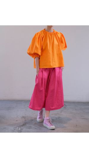 Post Cropped Pants