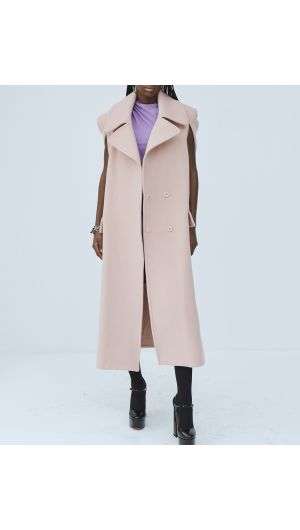 Slit Sleeve Coat