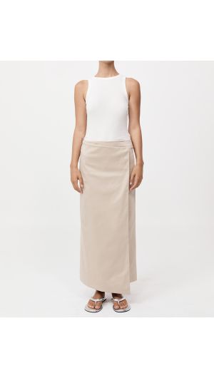 Column Wrap Skirt