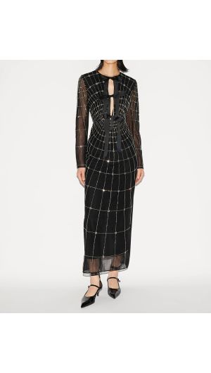 Idriss Bow Detail Dress