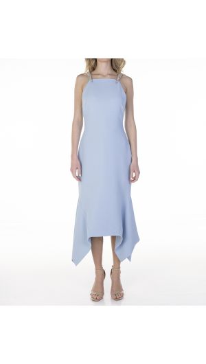 Crystal Claw Flounce Dress