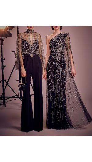 Spider Web Gown