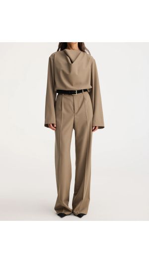 Drape Neck Top