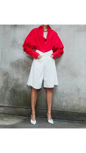 Ines Fold Over Shorts