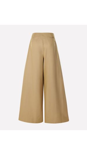 Pleated Palazzo Pants