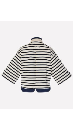 Striped Baby Work Blazer