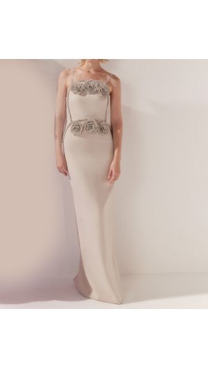 Crystal Flower Gown