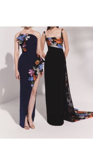 Flower Applique Gown