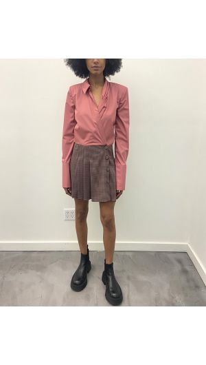 Amandine Combination Mini Dress