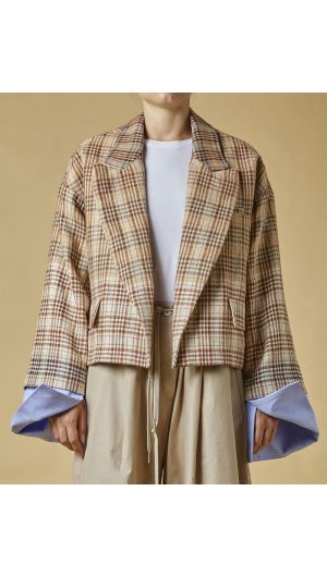 Baby Tilda Check Blazer