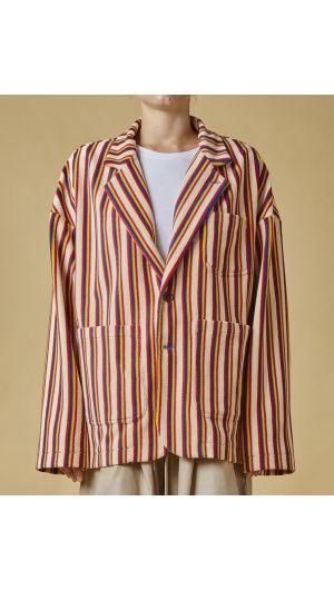 Camille Terry Striped Blazer