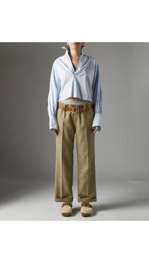 Carlo Mini Check Pants