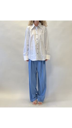 Alene Open Back Shirt