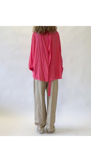 Alene Open Back Shirt