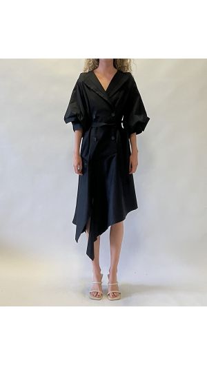 Alexandra Balloon Sleeve Dress