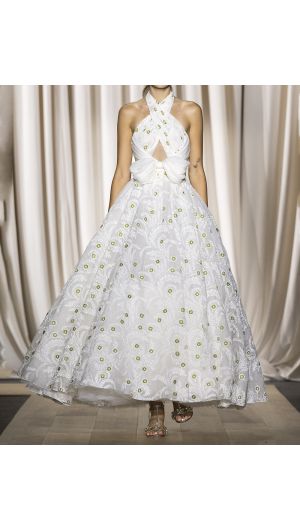 Halter Neck Gown