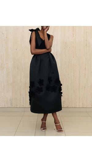 Kijana 3-D Flower Dress