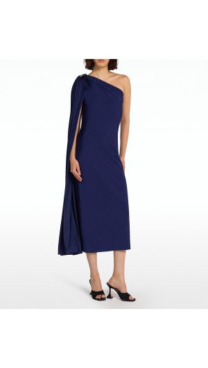 Pina Pleat Sleeve Dress