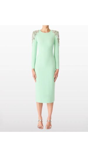 Isla Shoulder Trim Dress