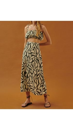 Lava Crop Top