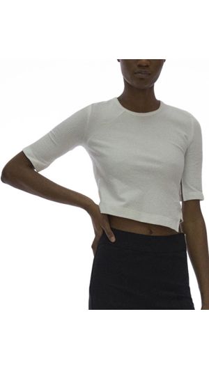 Rib Crop Tee
