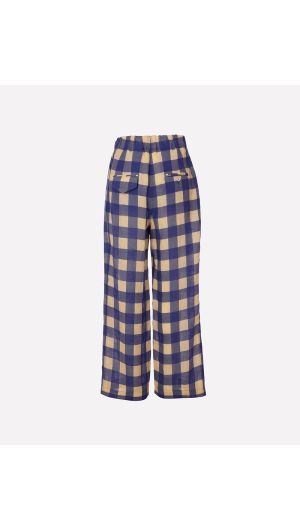 Norma Checked Harem Pants 