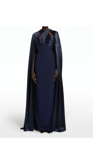 Alara Caped Gown
