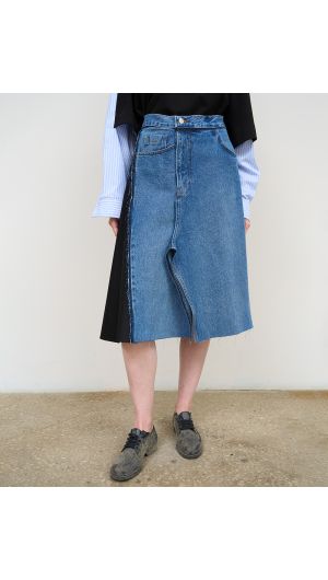 Bi-Colour Skirt