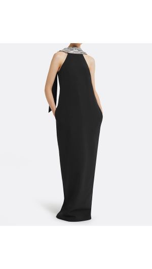 Gocek Halter Neck Gown