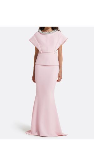 Silvia Peplum Top & Gayeta Skirt