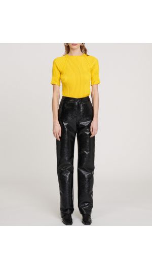 Faux Leather Pants