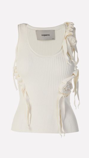 Knit Ribbon Tank Top