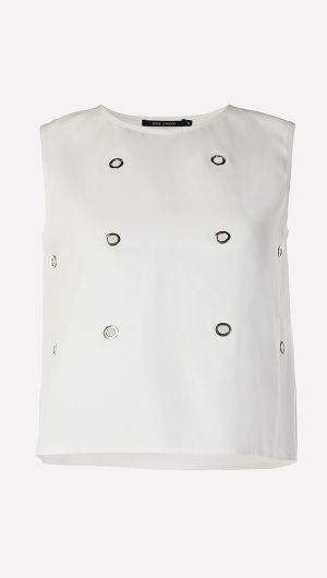 Brody Eyelet Tunic Top