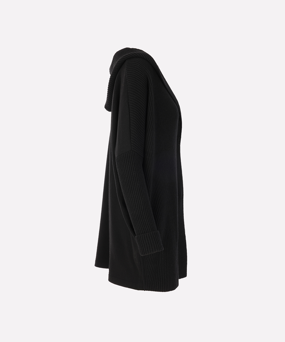 LE TRICOT PERUGIA Hooded Cardigan Al Othman Fashion AlOthman Fashion